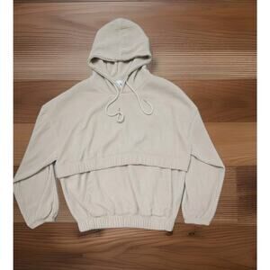 Alo Corduroy Heavy Hoodie Fleece Jacket – Women’s Size Medium